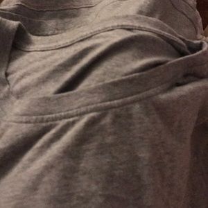 Oversized grey T-shirt